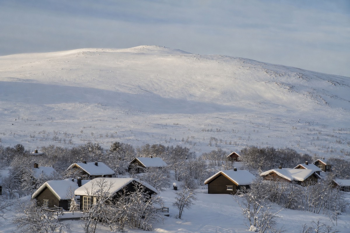 The fell village of Saariselkä in Urho Kekkonen National Park